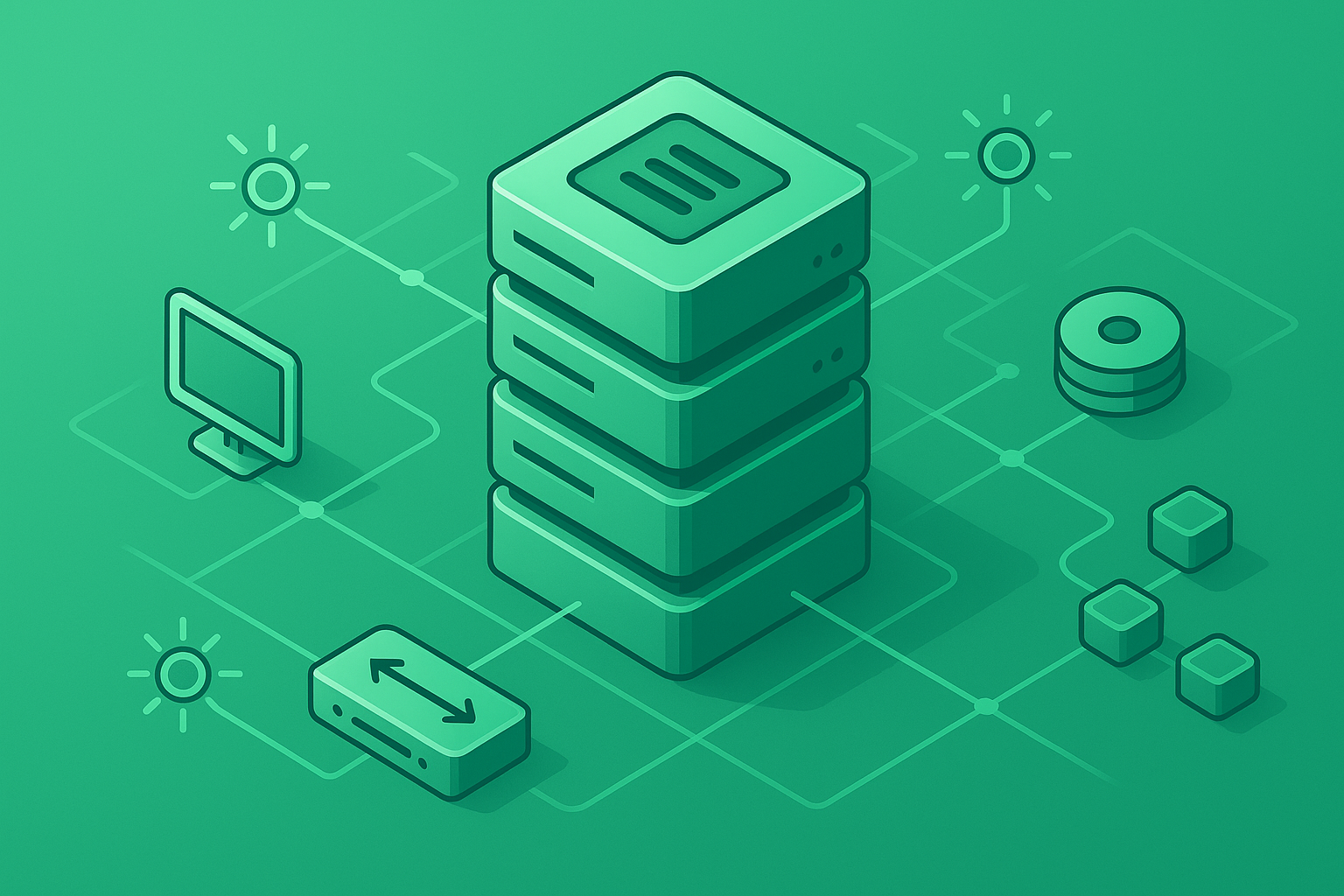 Illustratie bij blog over WordPress en hosting beveiliging voor MKB