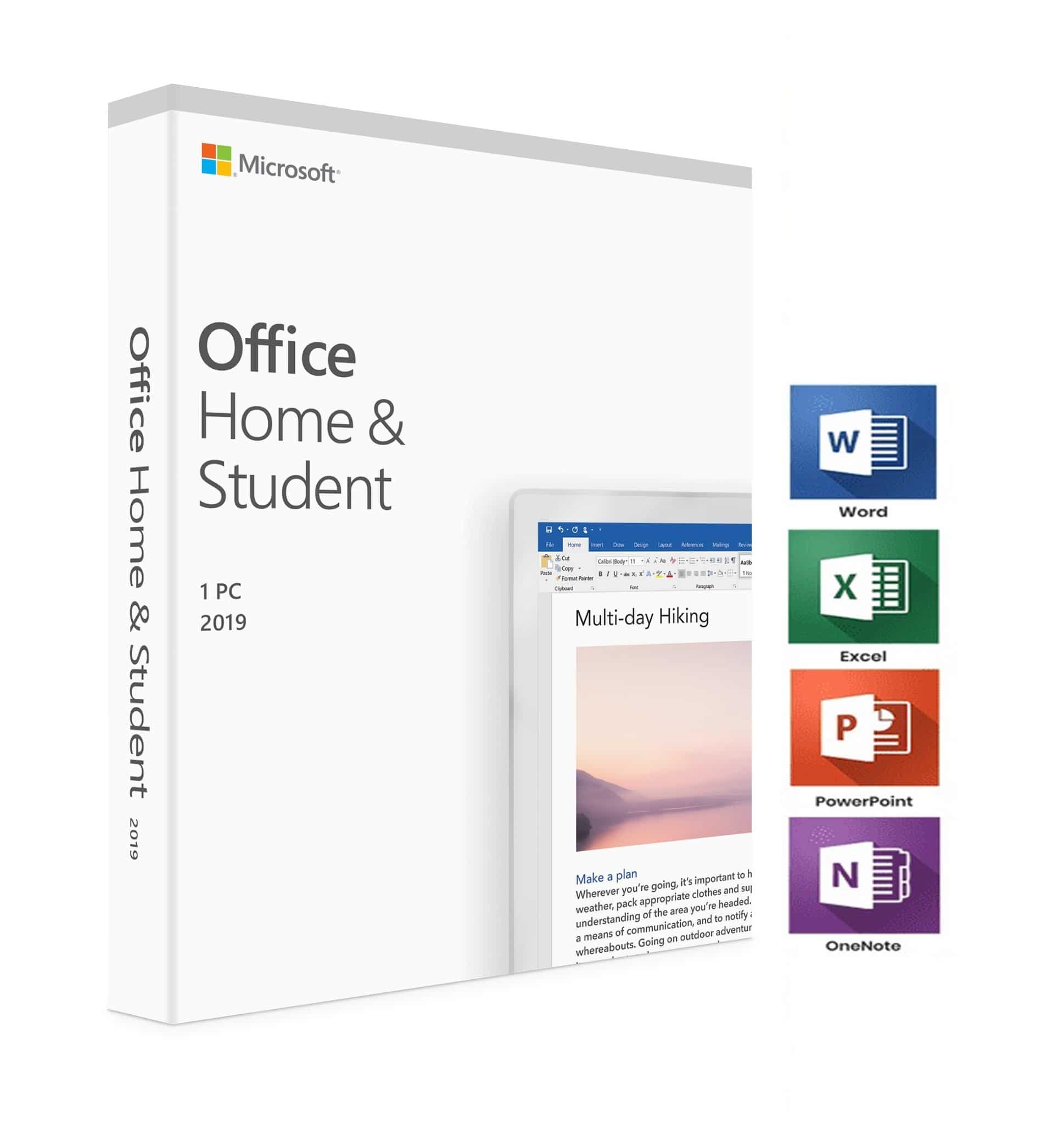 Microsoft office professional 2019 onenote