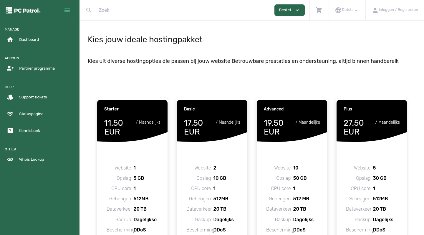 Managed webhosting zonder zorgen