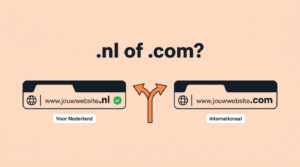 .nl of .com kiezen: vergelijking van domeinextensies voor Nederlandse en internationale bedrijven